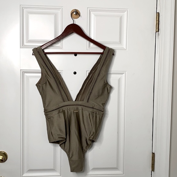 Ted Baker London Plunge One Piece Swimsuit - Picture 6 of 6